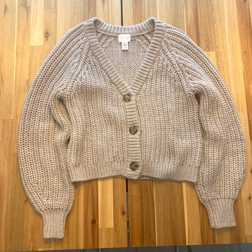 H & M Cropped cardigan